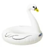Bouée cygne piscine