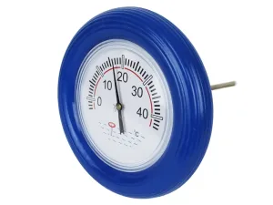 Thermomètre grande bouée bleue