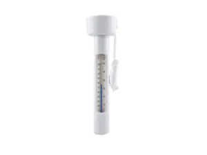 Thermomètre de piscine flottant blanc
