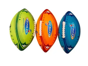 Ballon de football américain néoprène fluo