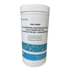 Pool Smart - 1 kg - Chlore lent galets (50x20g)