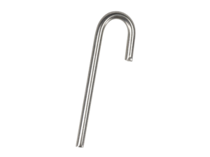 Piquet court inox pour terrasse