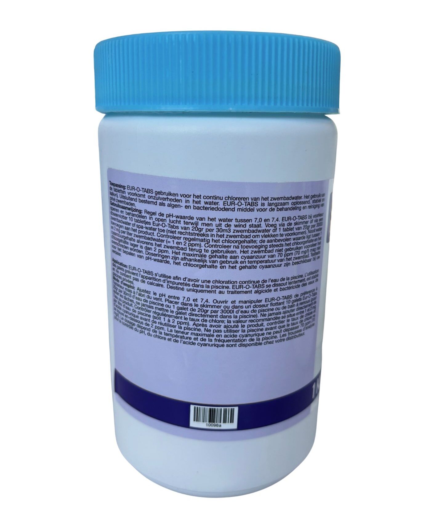 B CARE - 1 kg - Chlore lent galets (50x20g)
